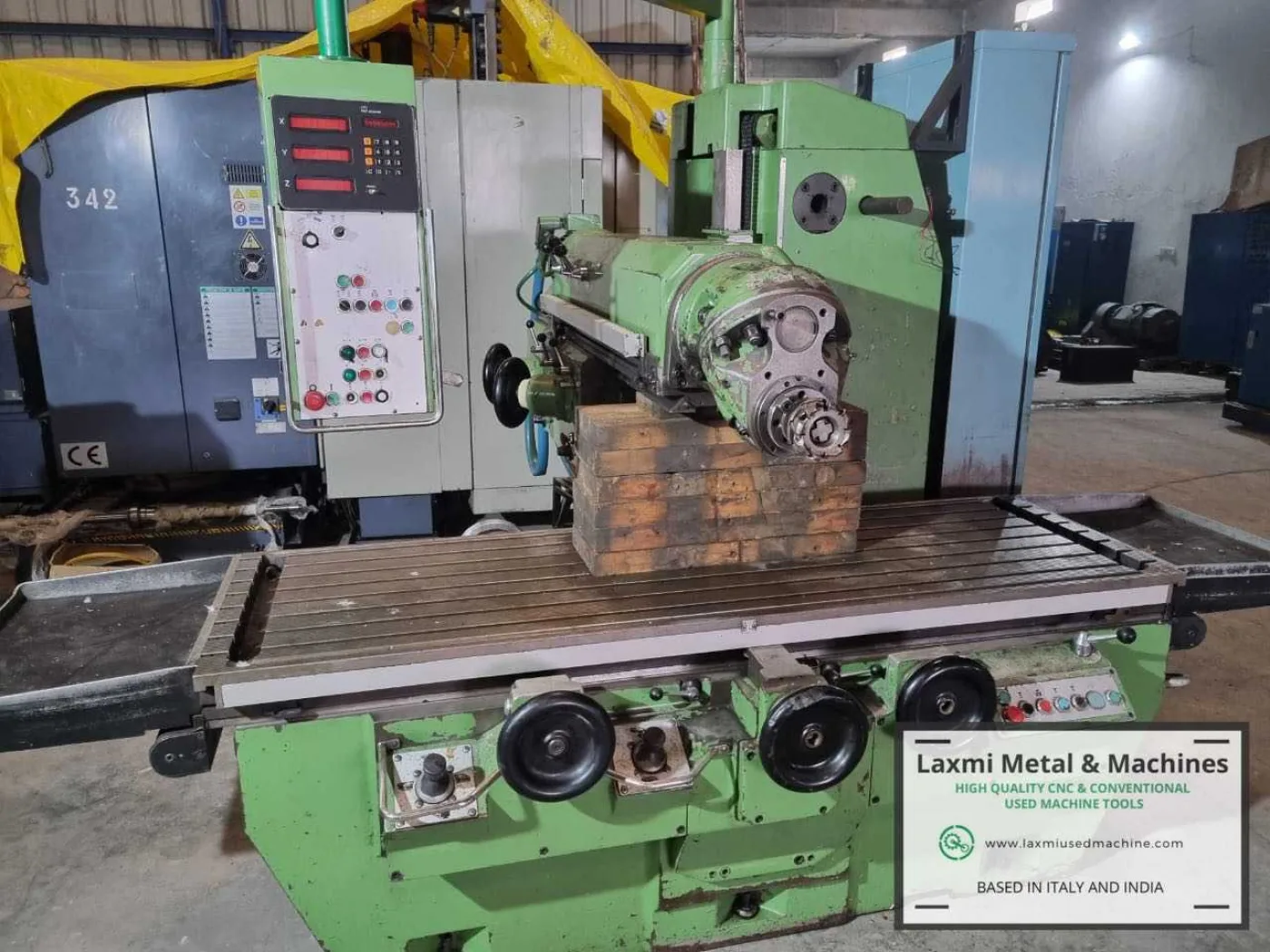 BED MILLING MACHINE, HURON - PU 771 - Laxmi Metal & Machines, Rohtak - 3