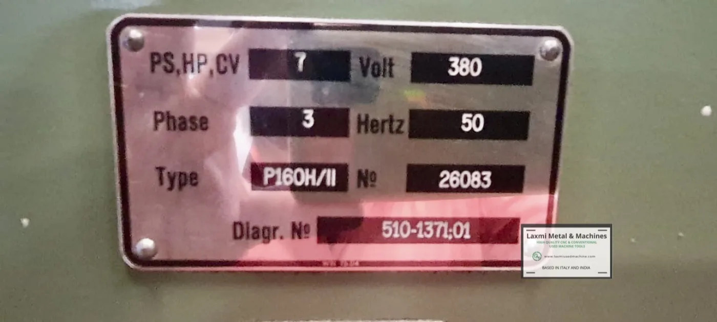 HORIZONTAL GEAR HOBBING, PFAUTER - P160H/II with SIEMENS PLC - Laxmi Metal & Machines, Rohtak - 6