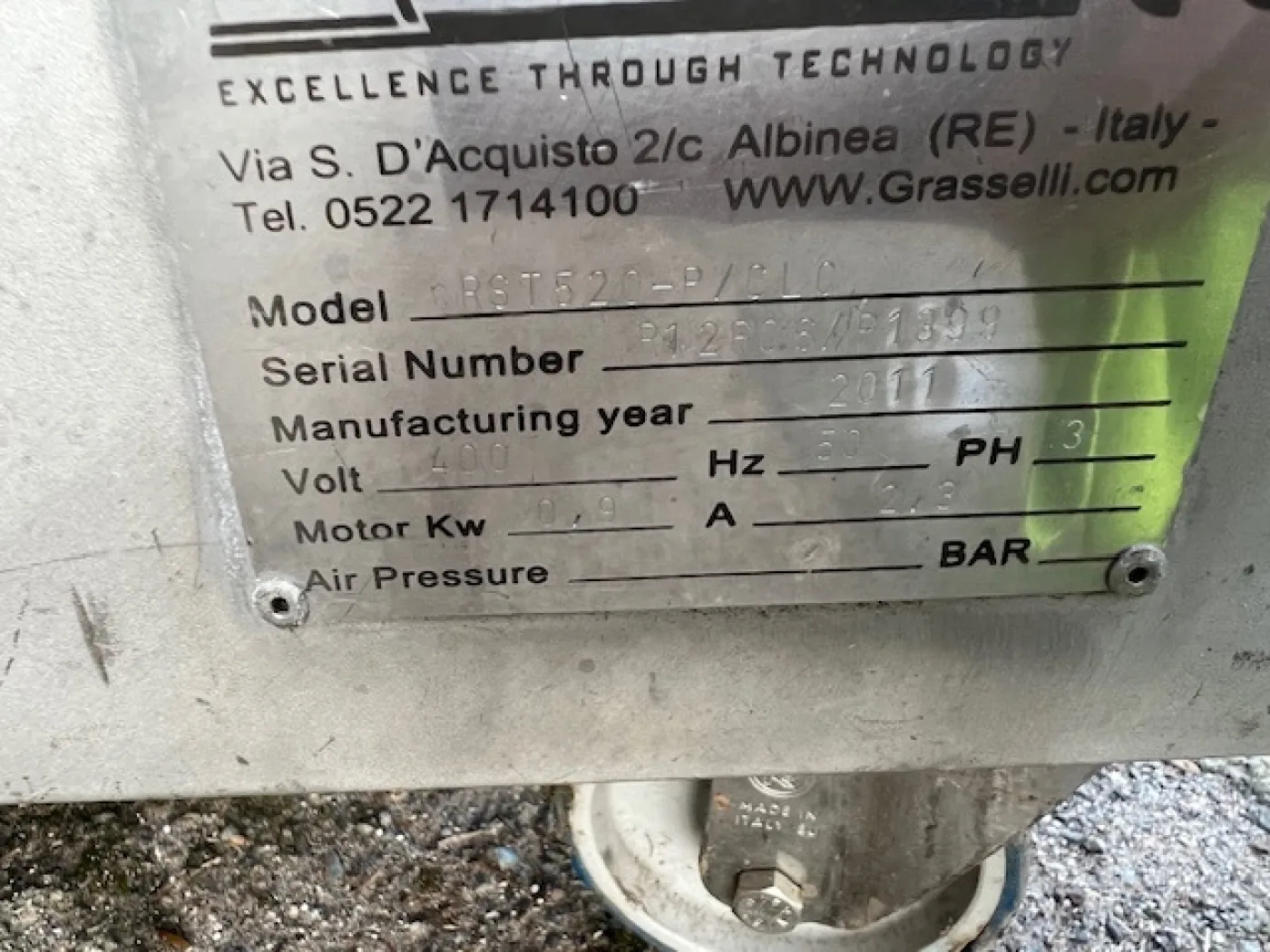 Grasselli RST520 P /CLO Skinning Machine - 3
