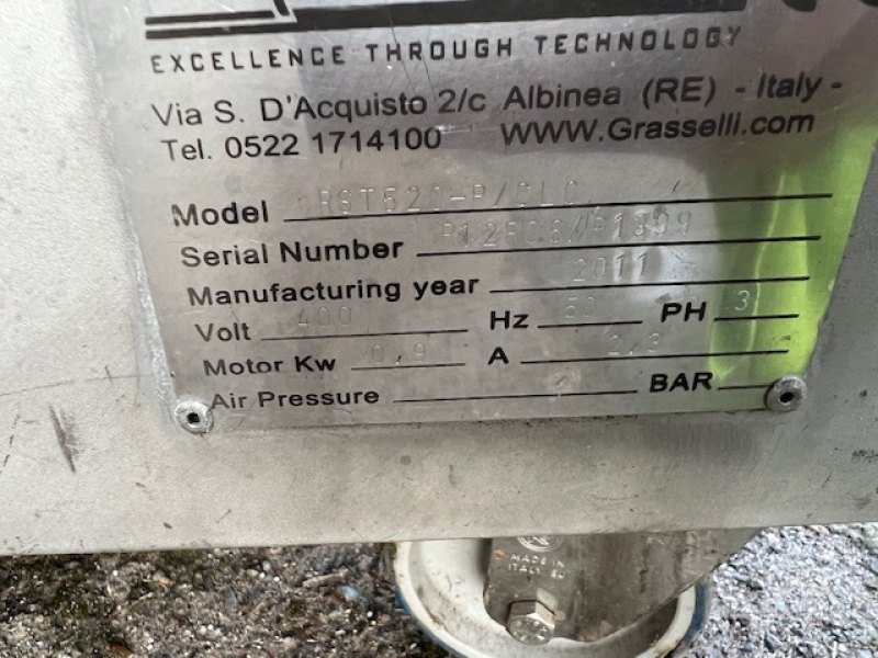 Grasselli RST520 P /CLO Skinning Machine