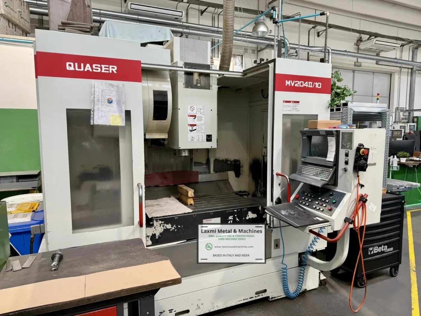 VERTICAL MACHINING CENTER, QUASER -MV204II / 10 - Laxmi Metal & Machines, Rohtak - 1