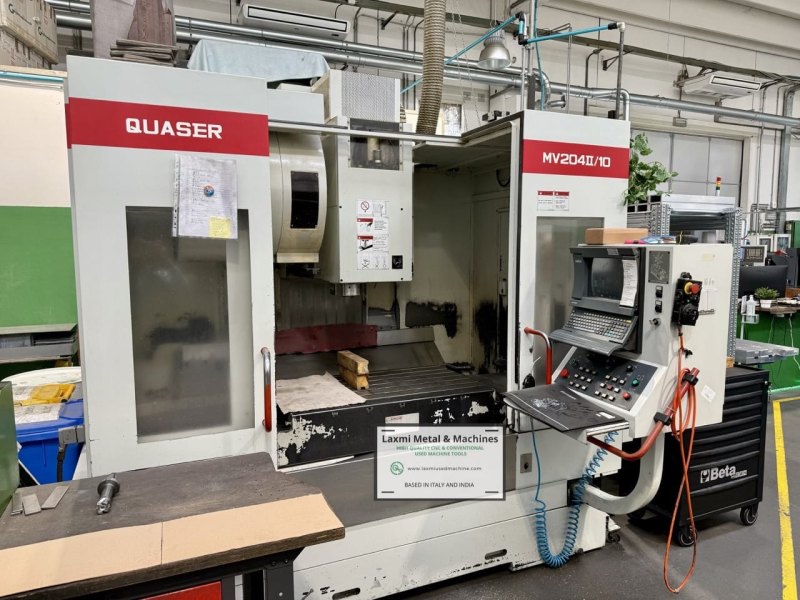 VERTICAL MACHINING CENTER, QUASER -MV204II / 10 - Laxmi Metal & Machines, Rohtak