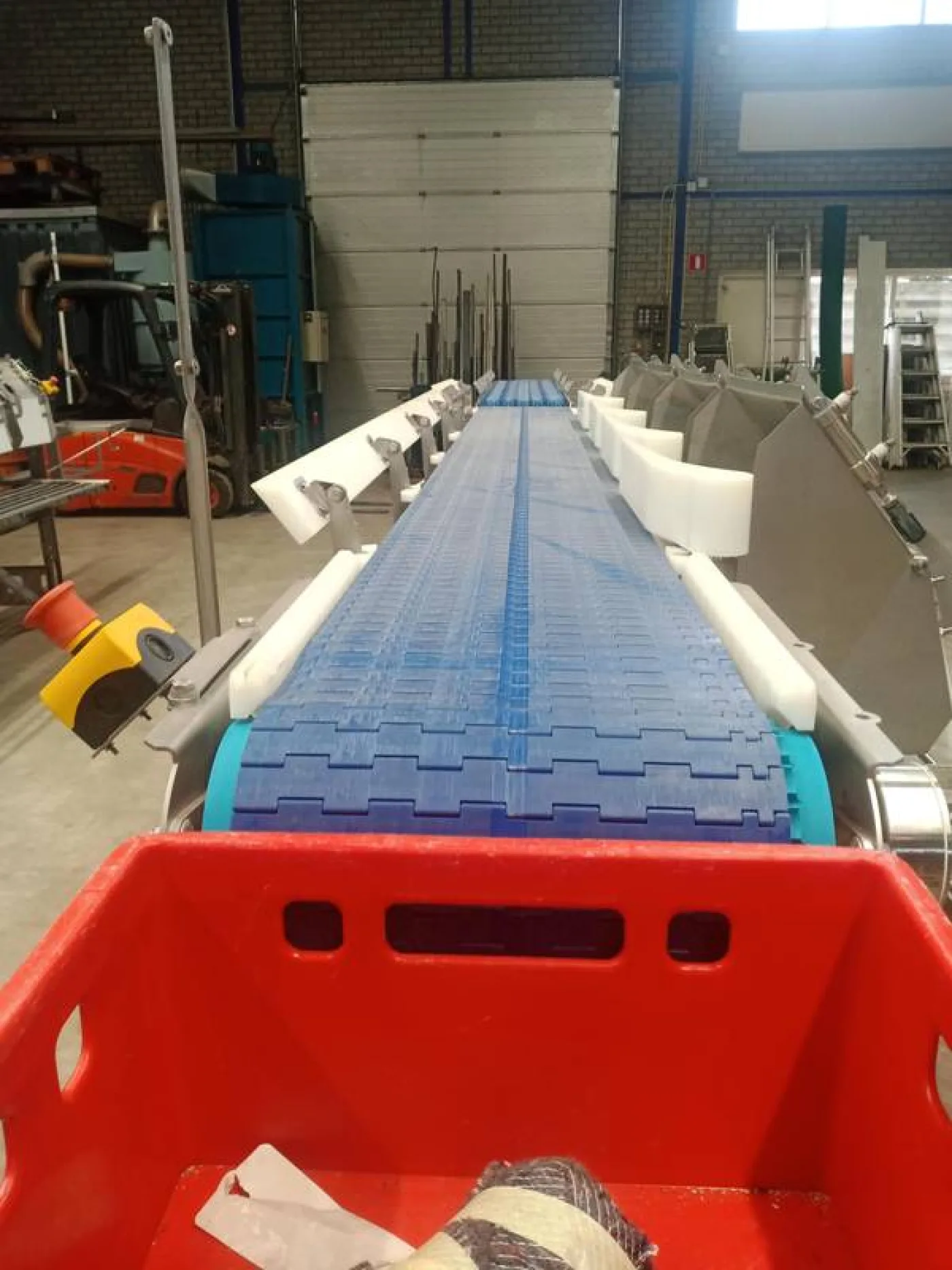 Check weighing and calibration line - 8