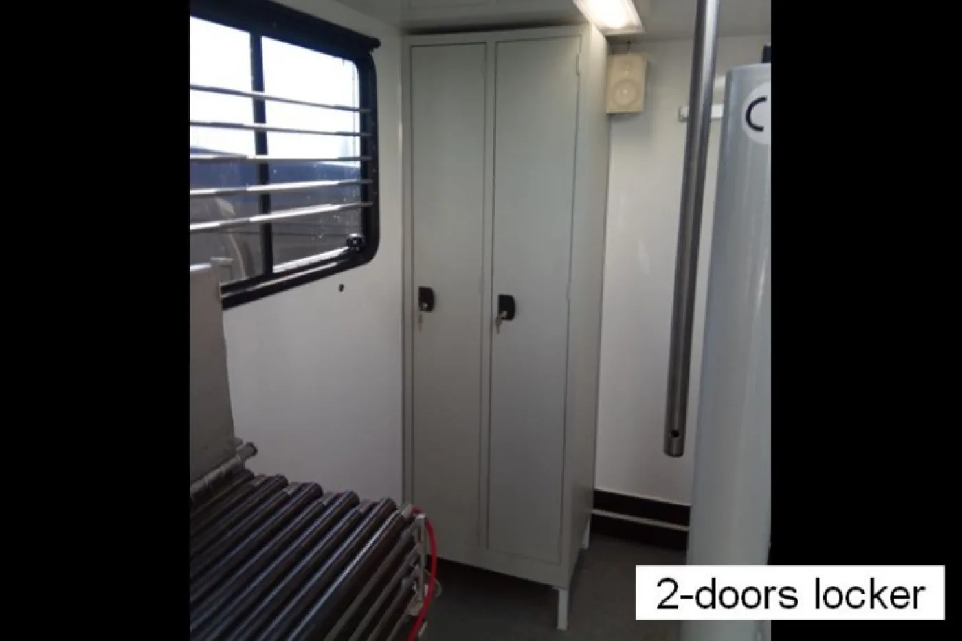 2-Doors Locker Cabinet - 1