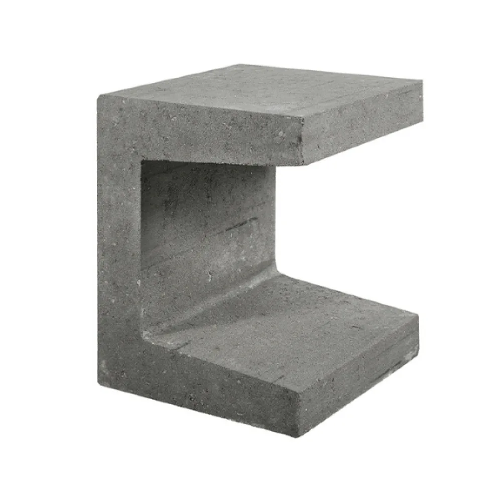 U-element grijs