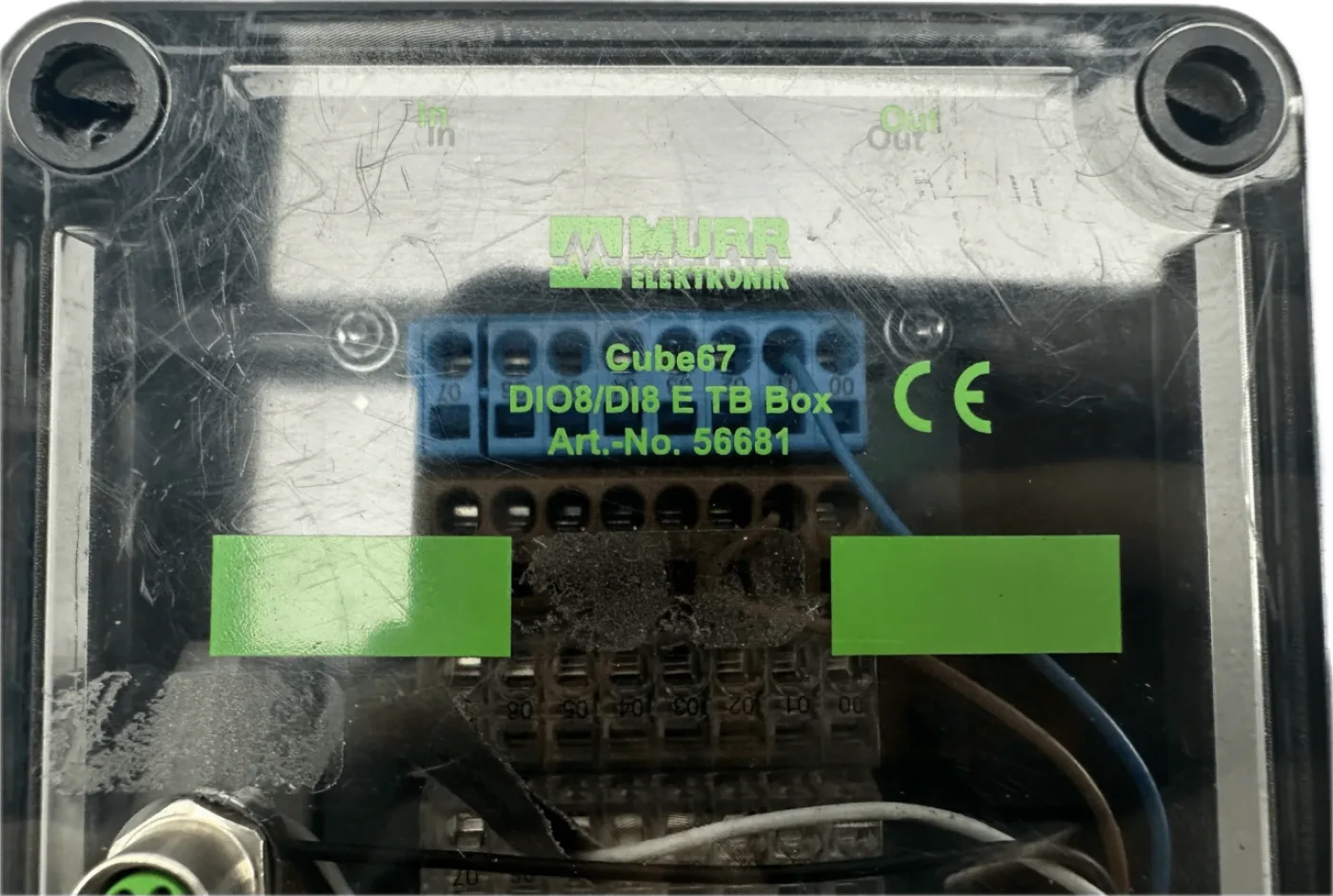 Murr Electronic Cube67 E/A Klemmen-Erweiterungsmodul DIO/ DI8 E TB Box - 2