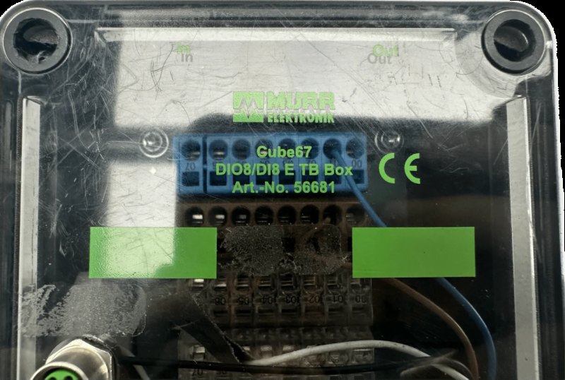 Murr Electronic Cube67 E/A Klemmen-Erweiterungsmodul DIO/ DI8 E TB Box