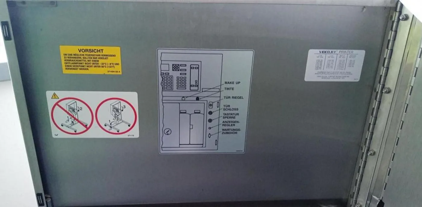 VideoJet Excel Serie 1000 Tinten-Jet-Coder-Drucker - 8