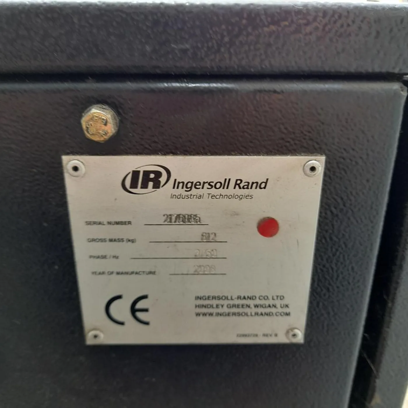 Ingersoll Rand Air Compressor - 7