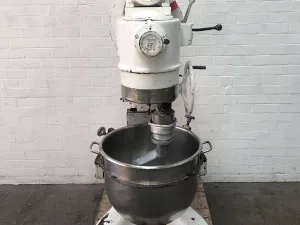 John Hunt 80Ltr Planetary Mixer with Stainless Steel Bowl and Dough Hook