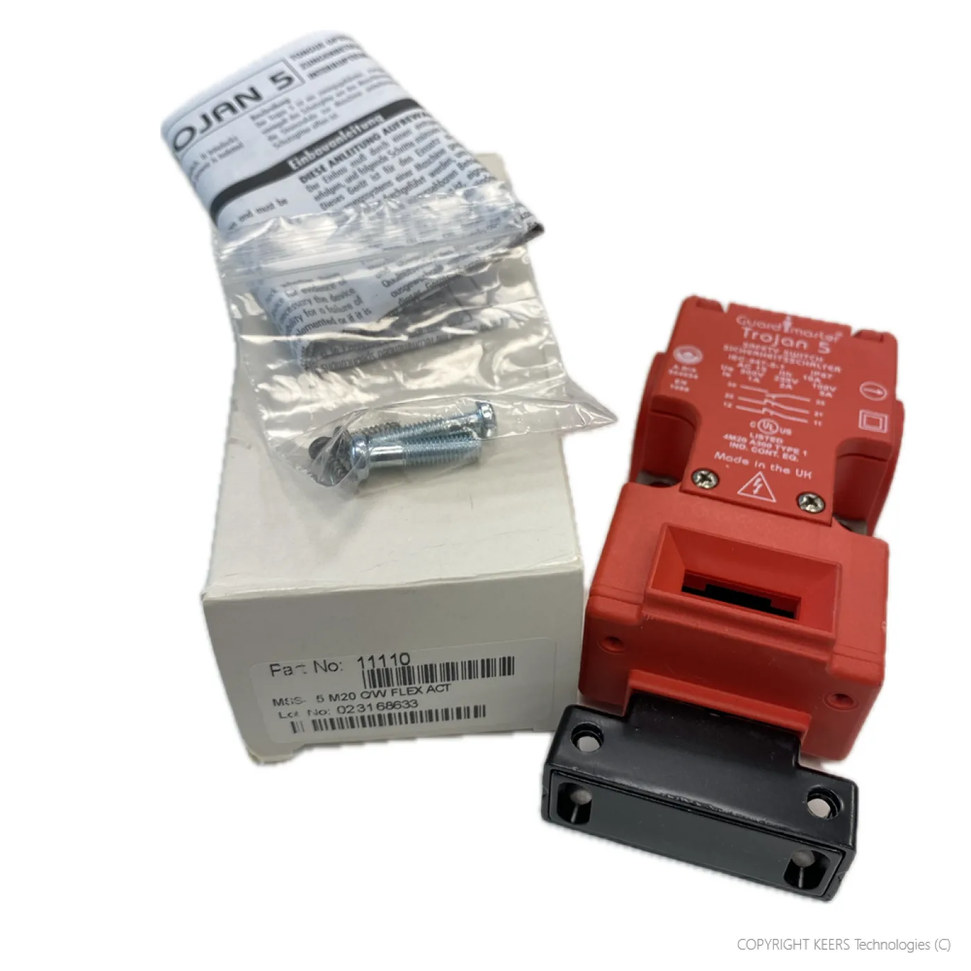KT-GuardMaster-11110 - Guard Master Trojan 5 Tongue Interlock Switch - 1