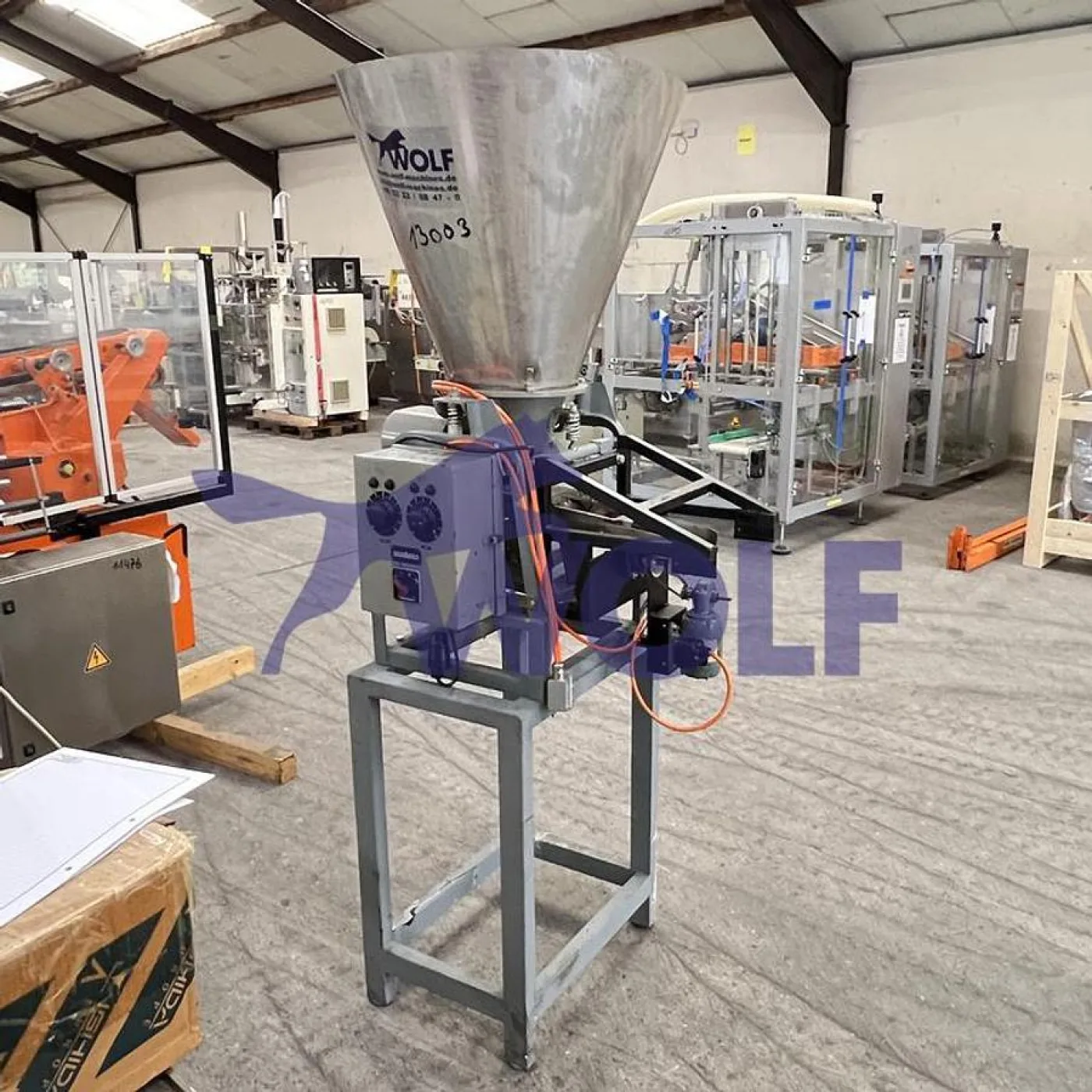 Vibrationsbeschickung SODER - Type IIV - 1