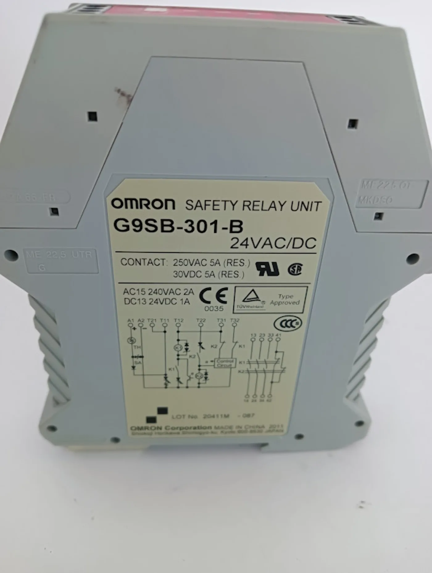 Omron Sicherheitsrelais G9SB-310-B - 1