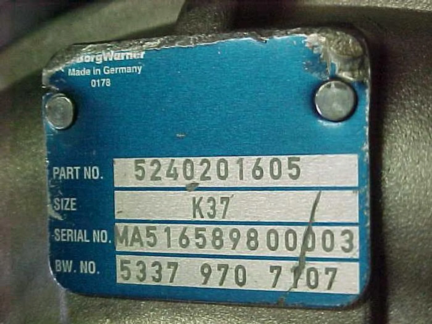 KKK K37-4671OOAKB27.12 GAAYD - 2