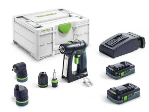 Trapano avvitatore a batteria FESTOOL MOD. C 18 HPC 4,0 I-Plus P21