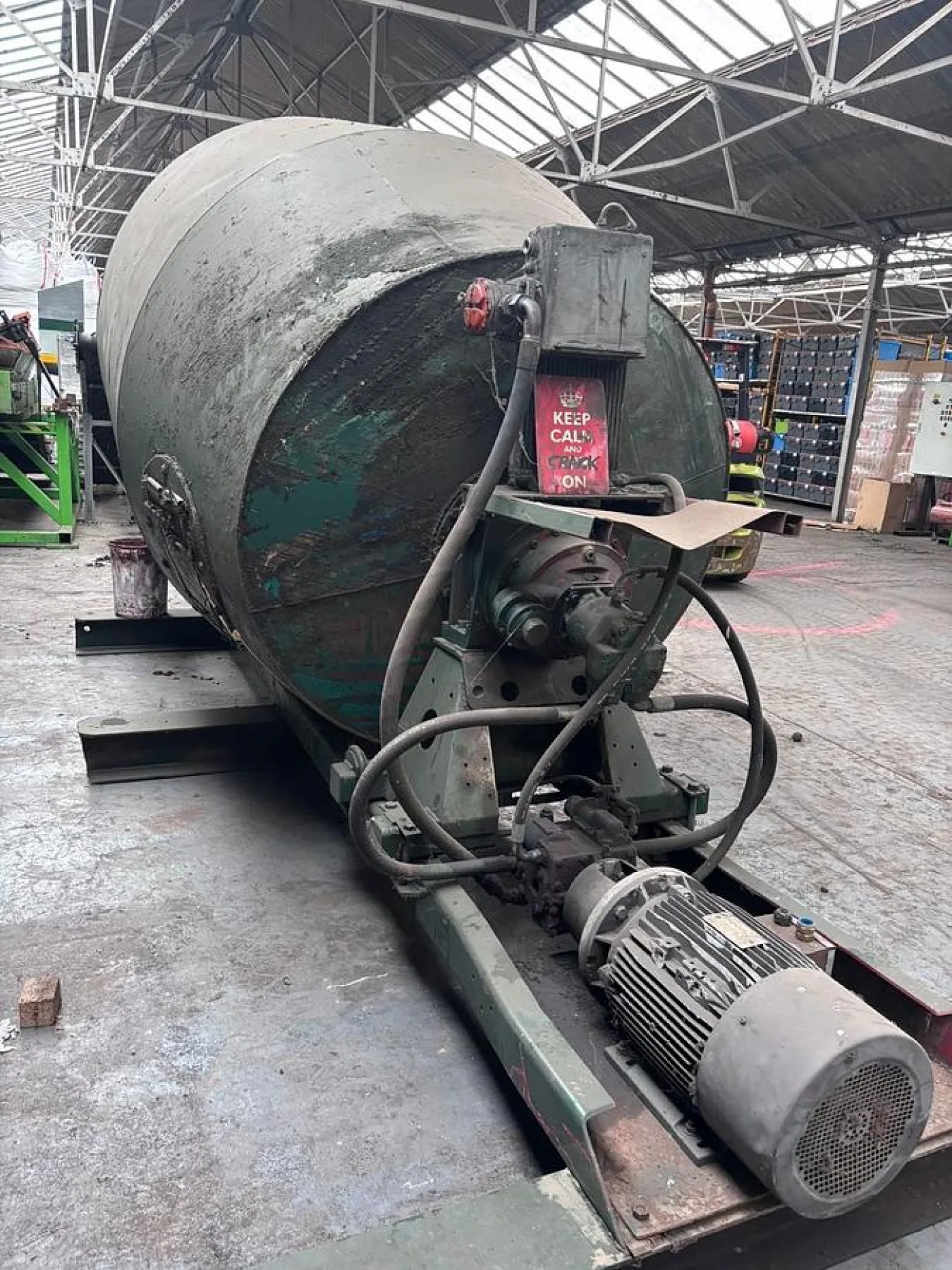 Large Electric Drive Yard Mixer - 2