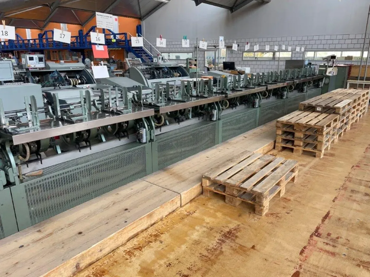 Muller Martini 272 gathering machine - 6