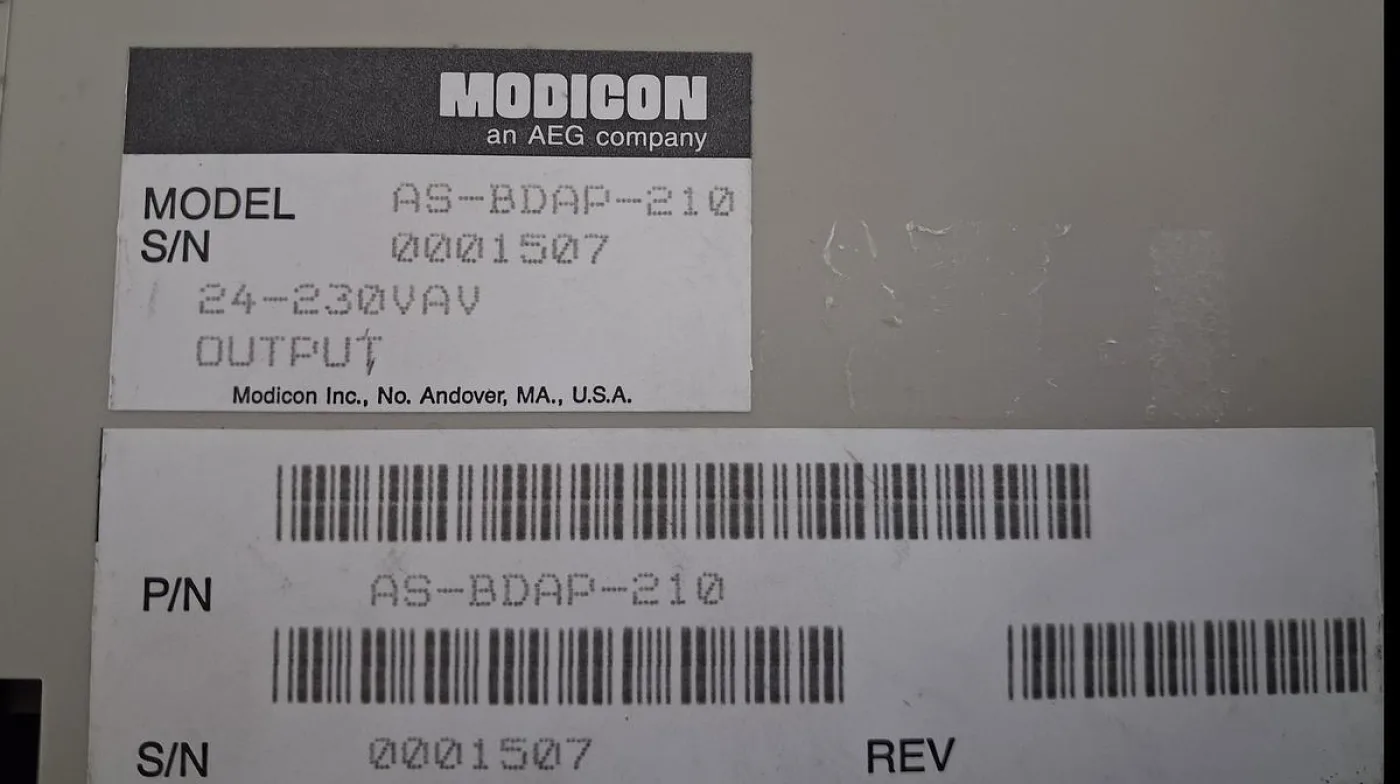 Modicon AS-BADP-210 Output Module - 4