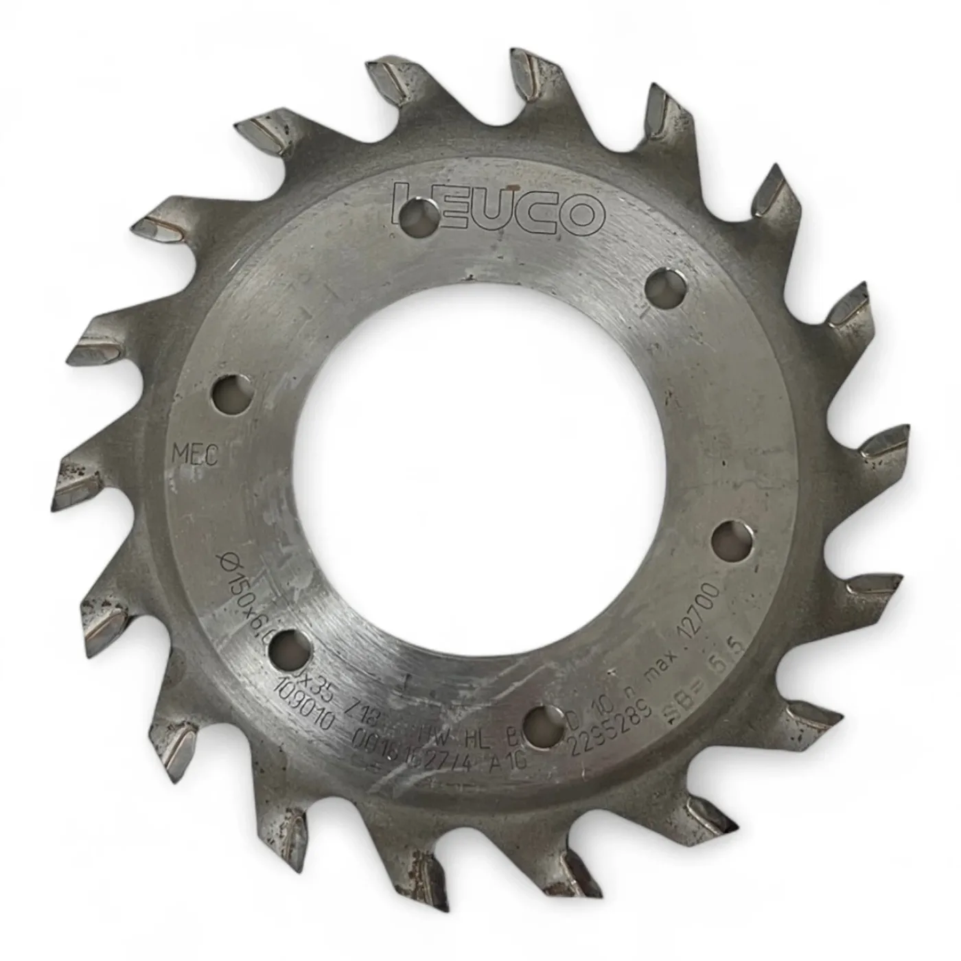 LEUCO Schlitzfräser HW HL MEC Ø150 x 6,6 x 35 Z18 – Art.-Nr. 2295289 - 2