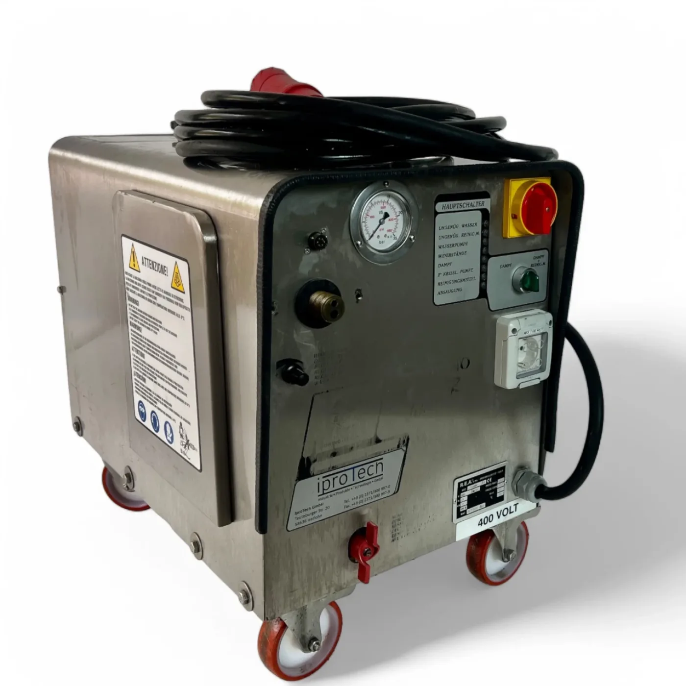 REA Trockendampfreiniger JT 06 Dampfreiniger Hochdruck - 2
