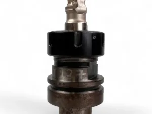 HSK 63 F Spannzangenfutter mit Spannzange und Fräser D=35 L=21 mm