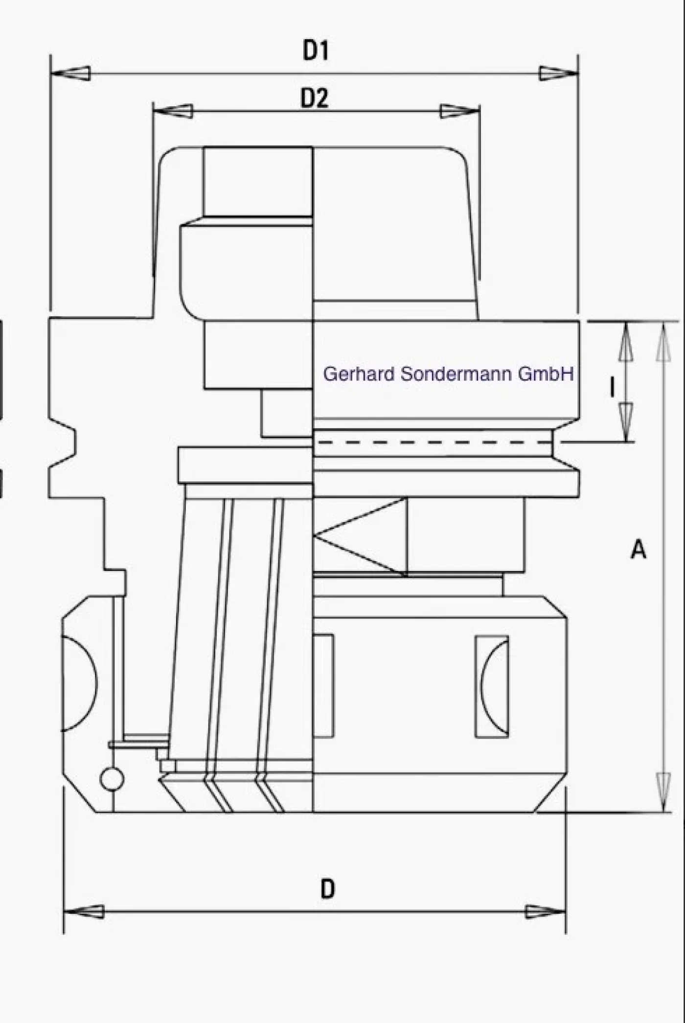 HSK 63 F Spannzangenfutter HM Schaftfräser 49 x 19 mm - 3
