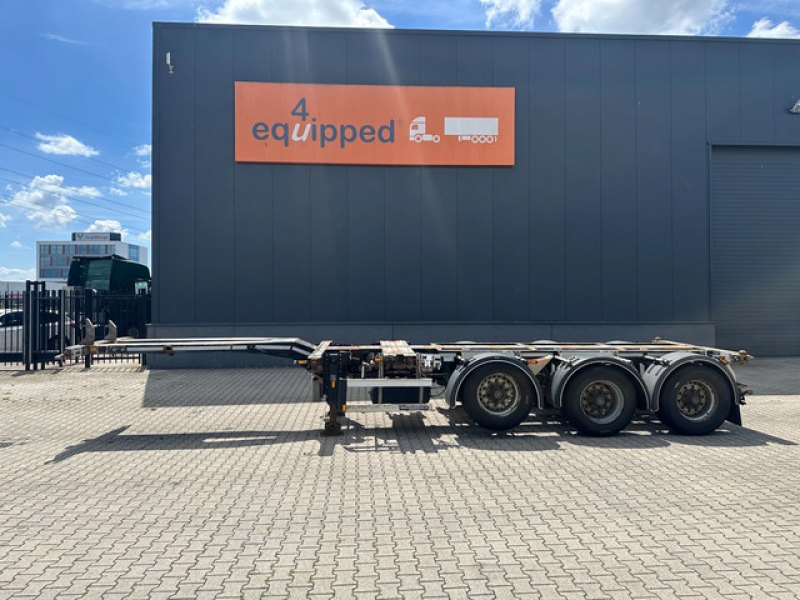 D-TEC FLEXITRAILER / 45FT HC MULTI / BPW + drumbrakes / liftaxle / NL / APK 09-2026