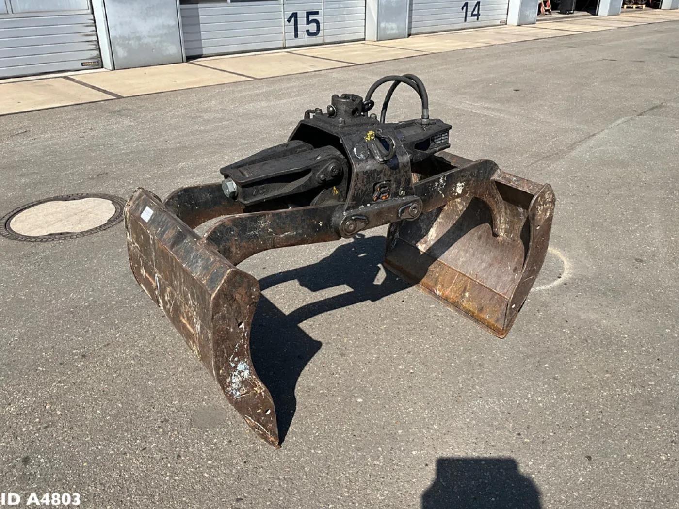 Bakker 0.4m³ schalenknijper - 5