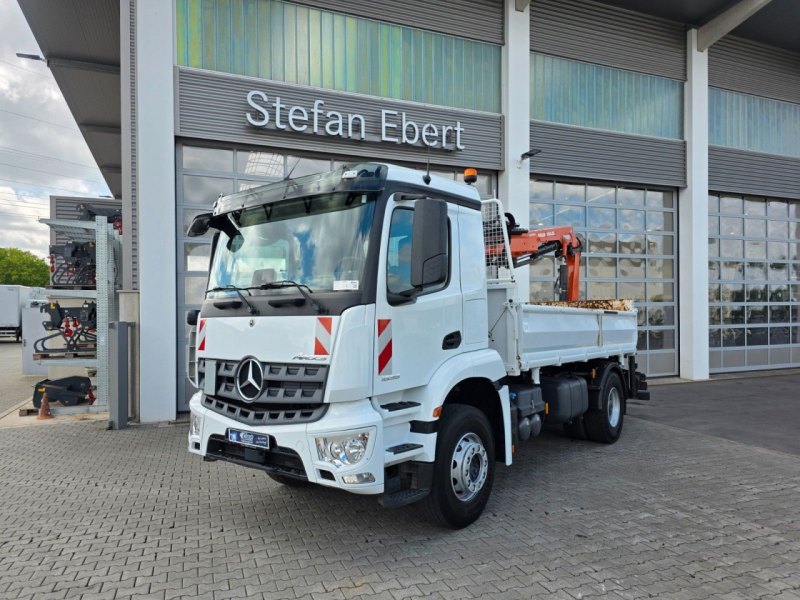 Mercedes Benz Arocs 1835 KK Heckkran Atlas 126.3E-A3L Funk