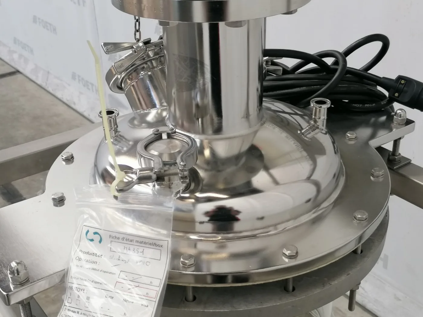 Pignat 25Ltr glass - Glass-lined Reactor - 3