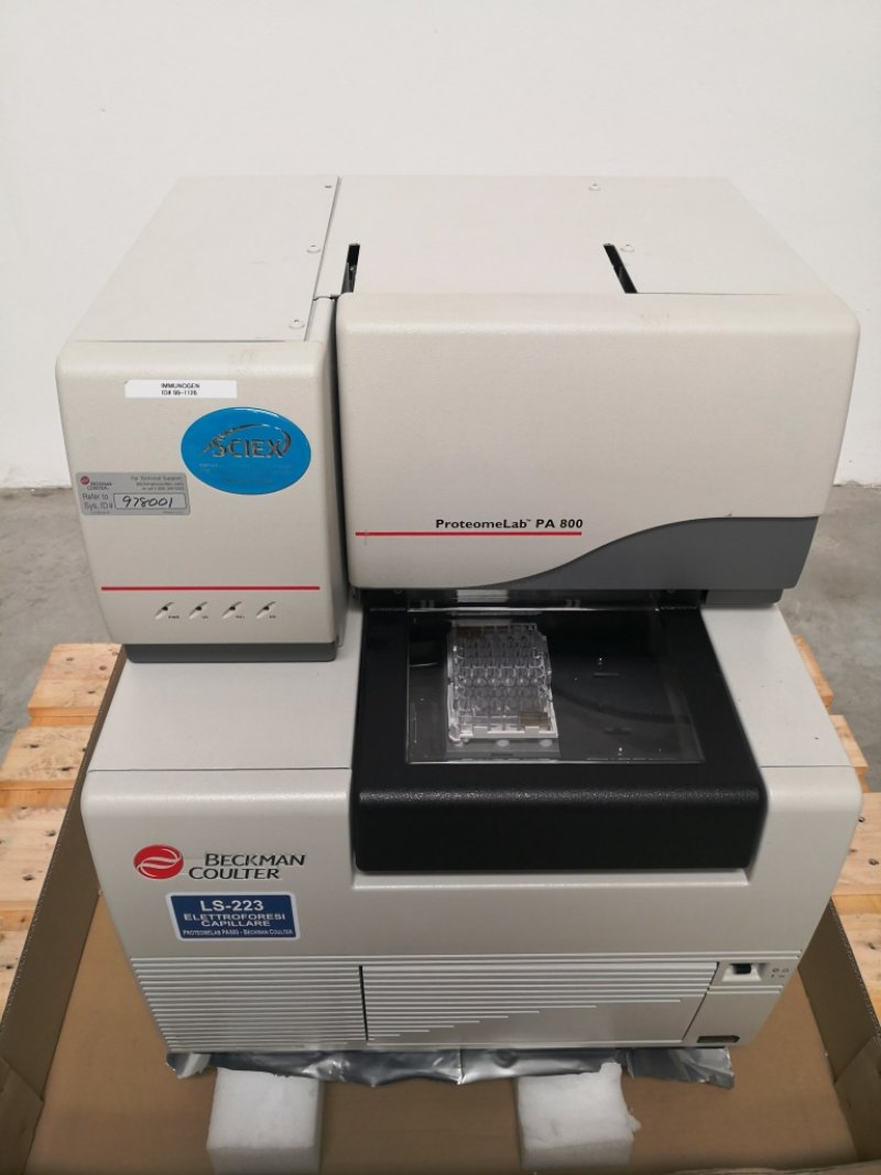 UNITA’ ELETTROFORESI CAPILLARE – BECKMAN COULTER – Mod. PROTEOMELAB PA800
