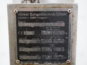 Winkel W-BF-1-2-DN80-SS - Candle filter
