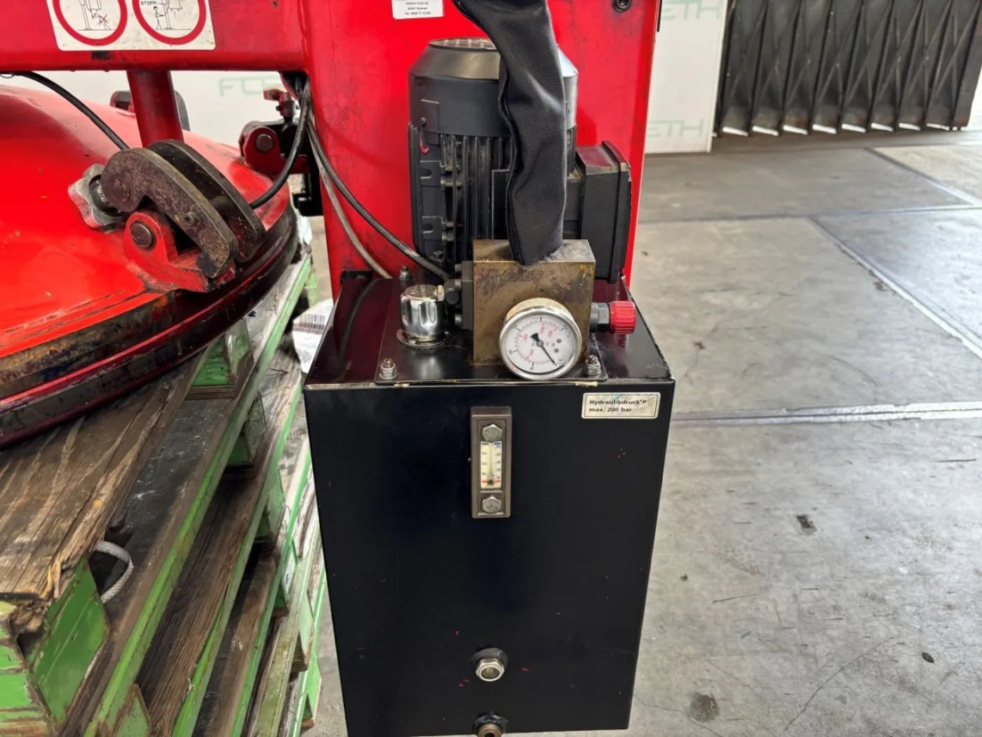 Geiger Squeezing press D-1200-K - Dissolver - 7
