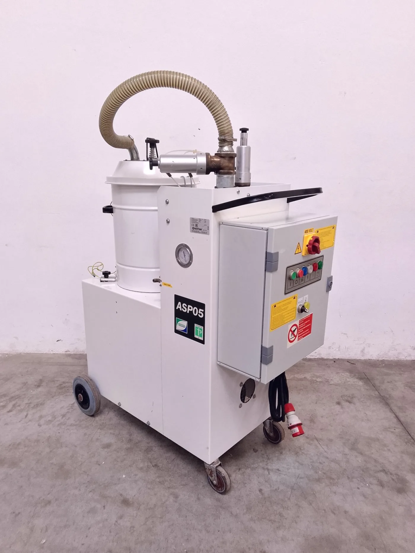 ASPIRATORE INDUSTRIALE PER POLVERI – NILFISK – MOD. A43 - 3