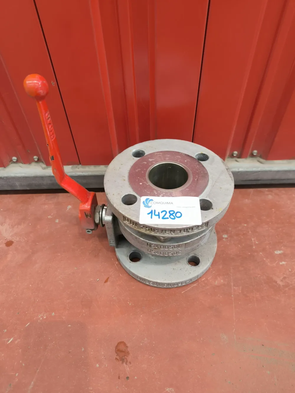 MANUAL BALL VALVE STAINLESS STEEL 316 DN50 PN40