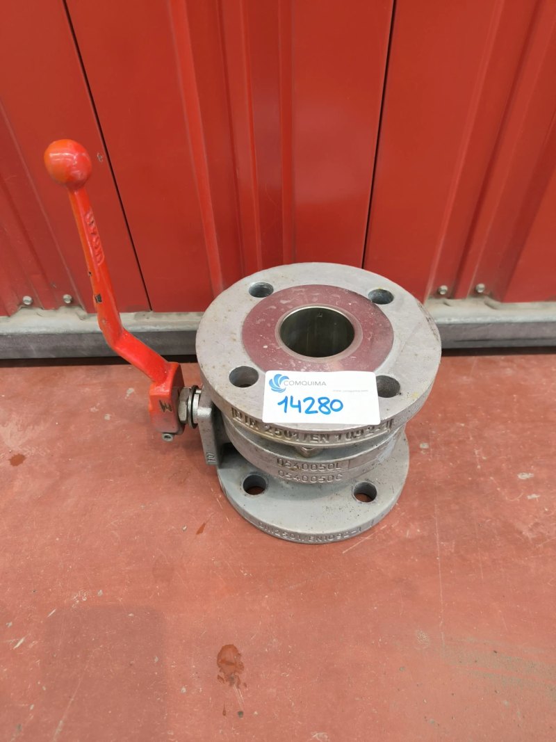 MANUAL BALL VALVE STAINLESS STEEL 316 DN50 PN40