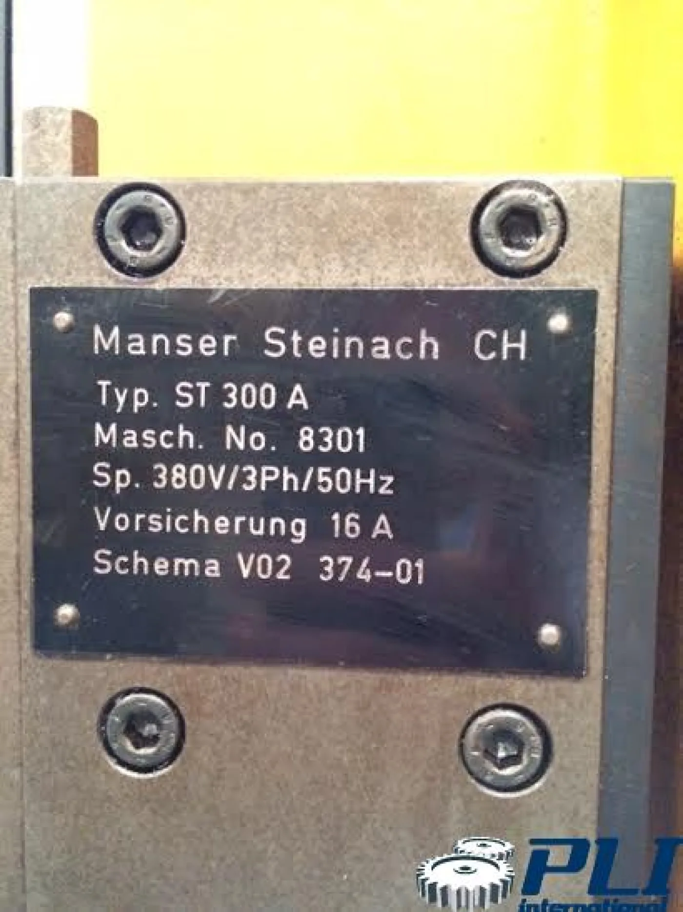 Mortising machine – MANSER ST 300A - 7