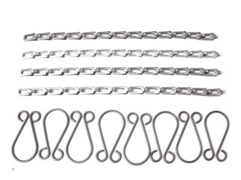 Ketting vleugel moer kap spant en voorraam (set van 8) GPW