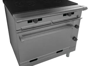 Falcon Chieftain Twin Bullseye Natural Gas Oven Range G1006FX - islandcatering