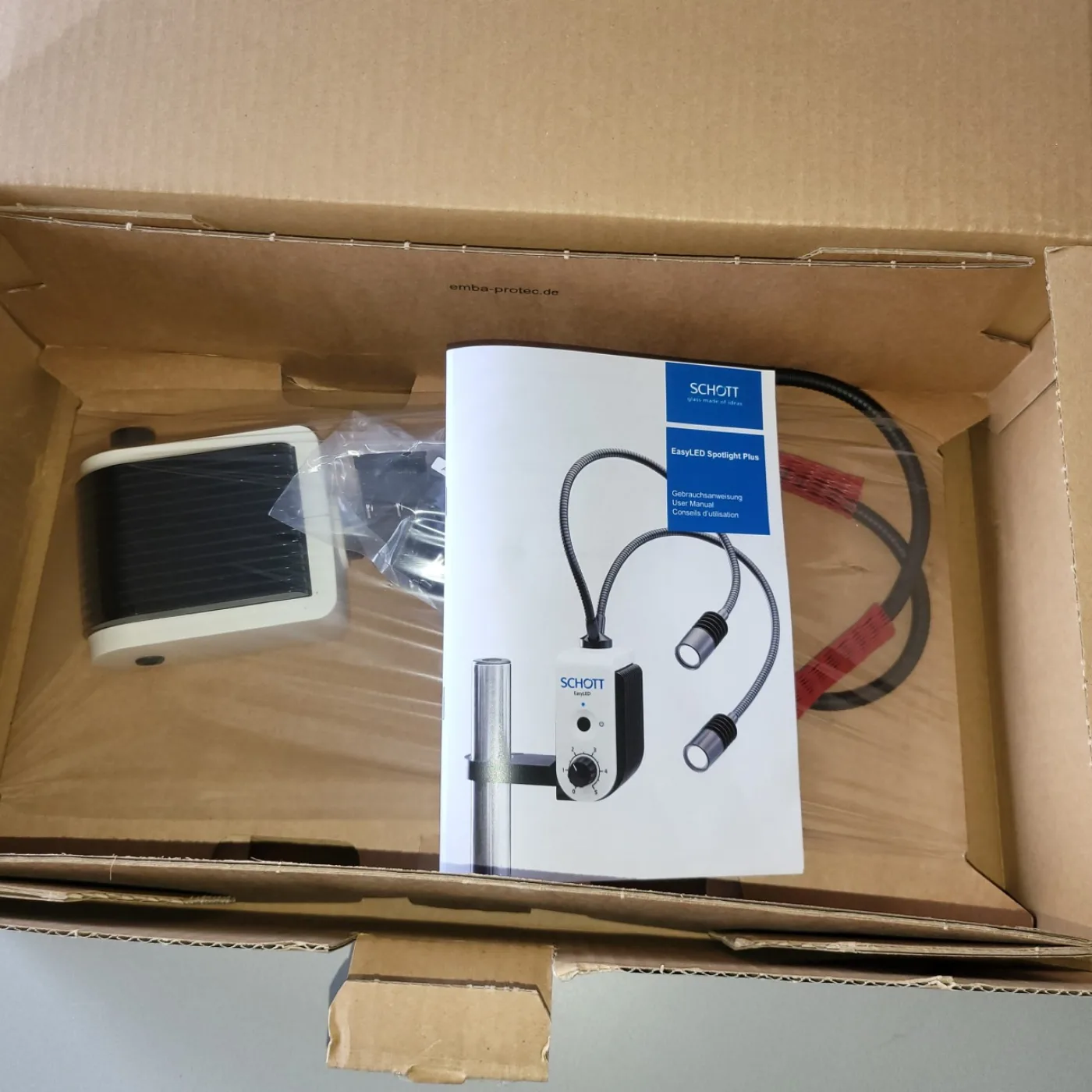 2325 - New Schott LED EasyLED Dual Spot Light system - 1