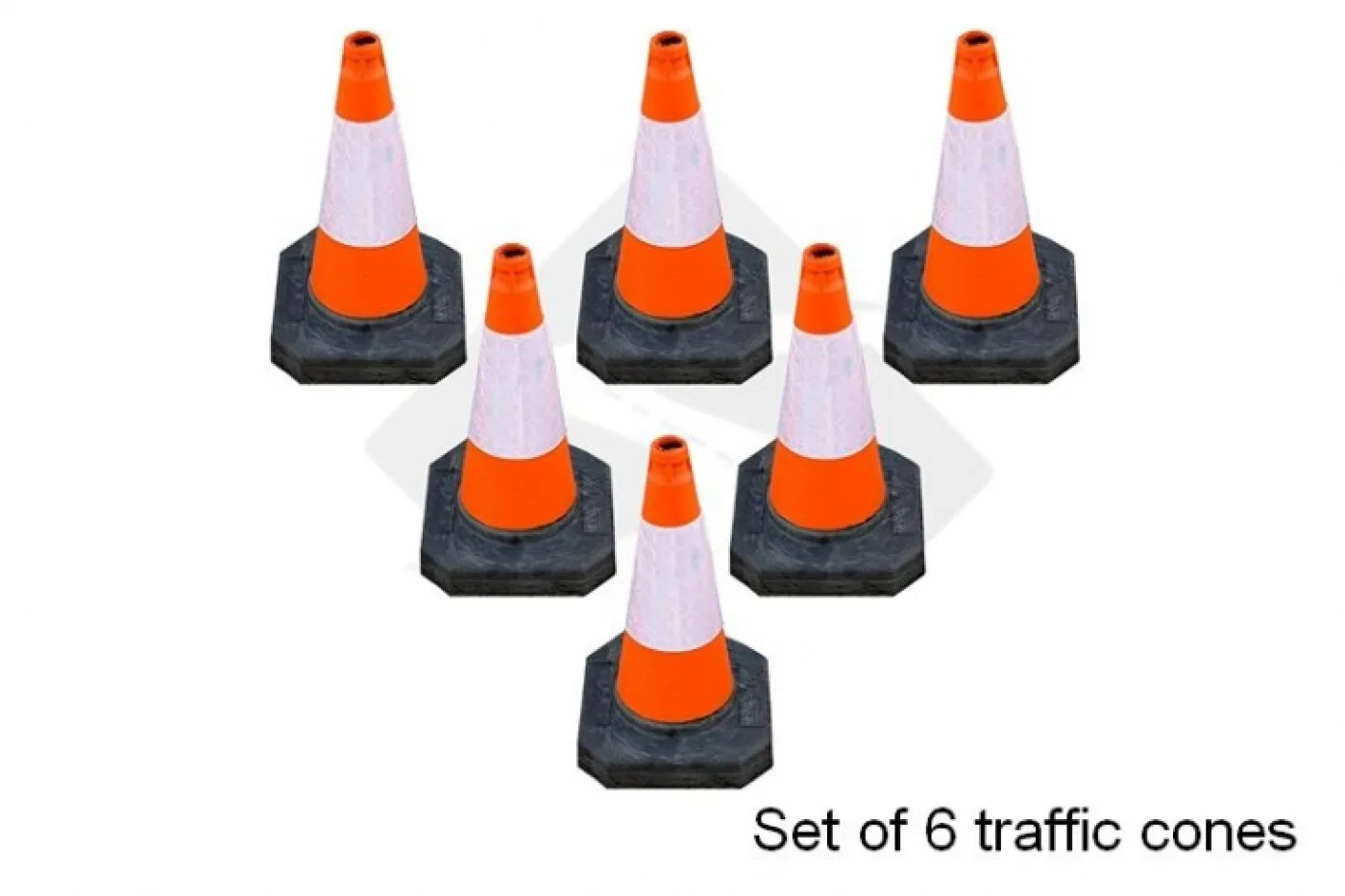 Set of 6 Traffic Cones - 1