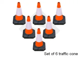 Set of 6 Traffic Cones