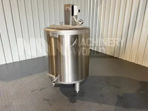 300 Ltr Steeltec Stainless Steel Jacketed Tank with Mixer