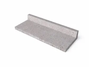 Schellevis oud hollandse traptrede L-vorm 100x40x15 cm. Grijs