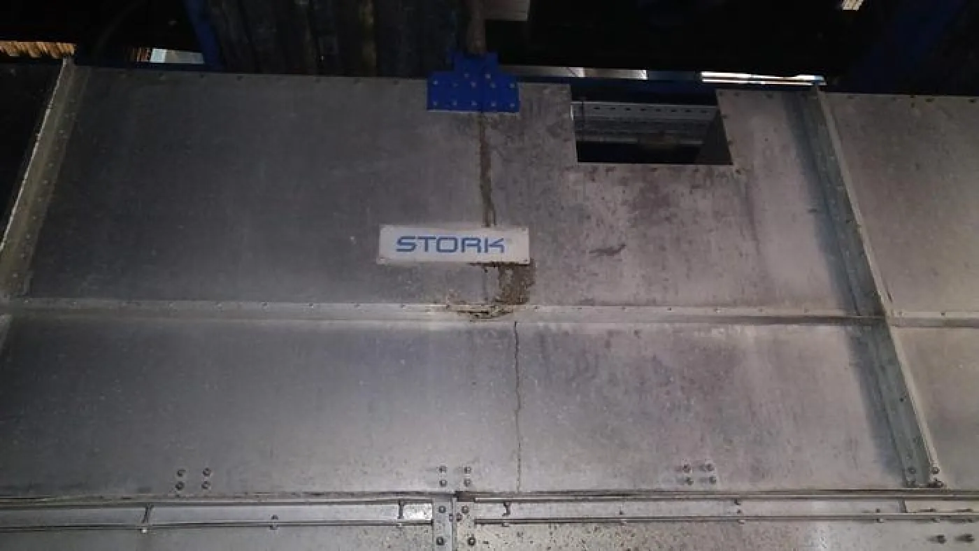 Secador vibratório de inox STORK - 5