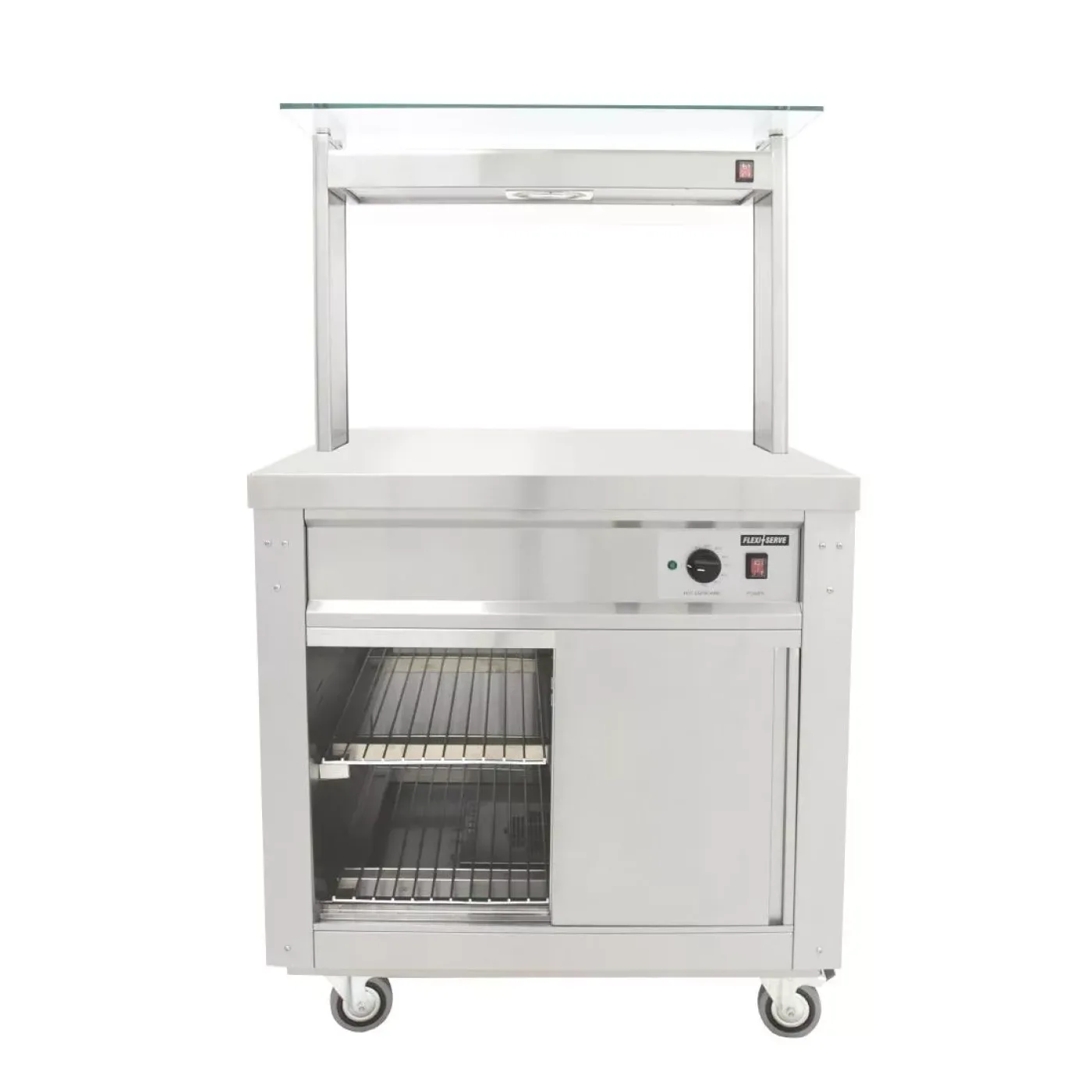 Parry Hot Cupboard with Heated Gantry 860mm FS-H2PACK - islandcatering - 2