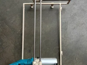 Müro Papierfräse A4 mit Gestell