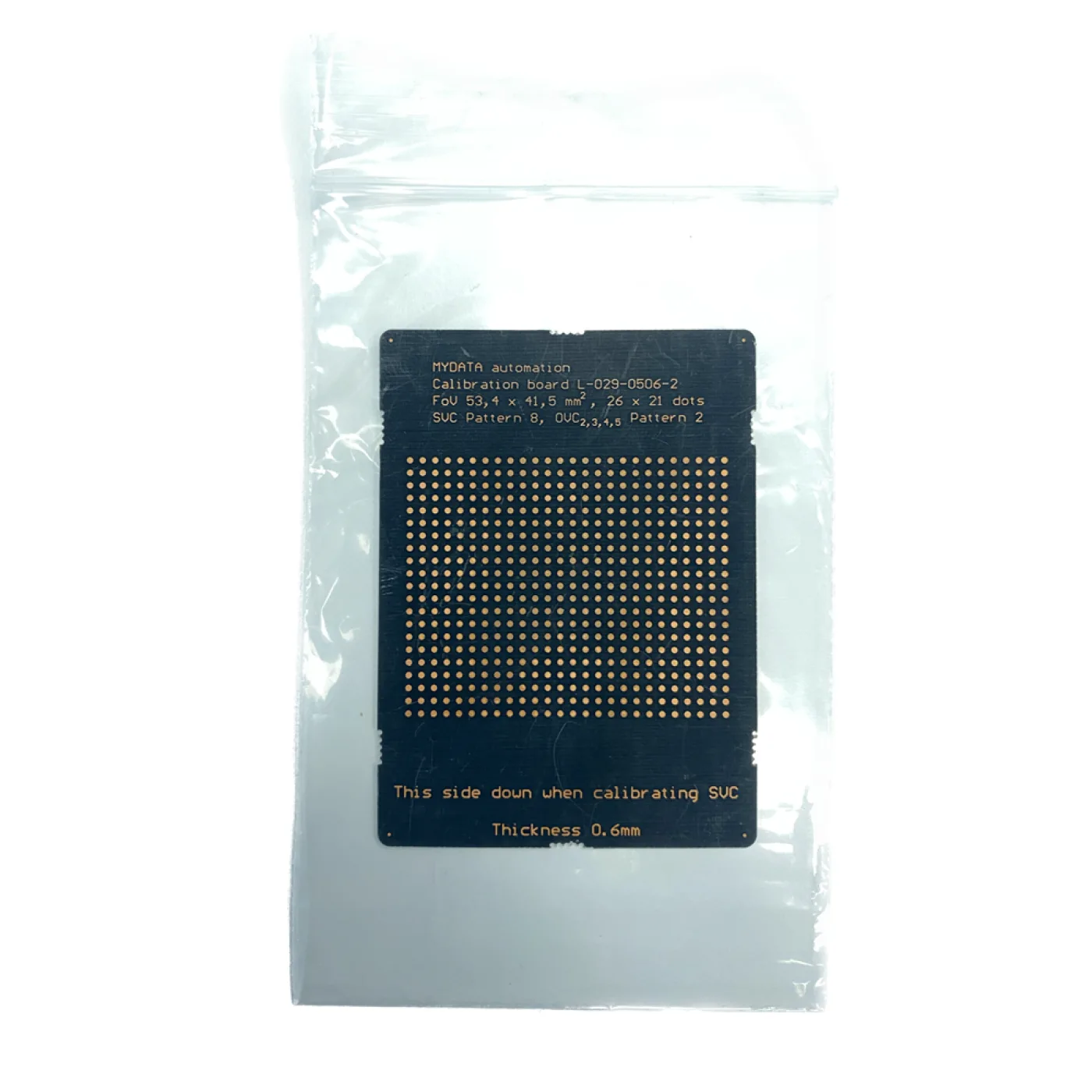 KT-L-029-0506-2 MYDATA - Calibration Board - 1