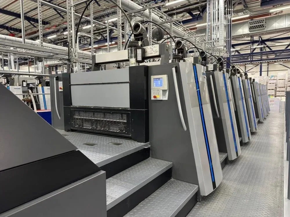Heidelberg XL 106-8-P offset printing press