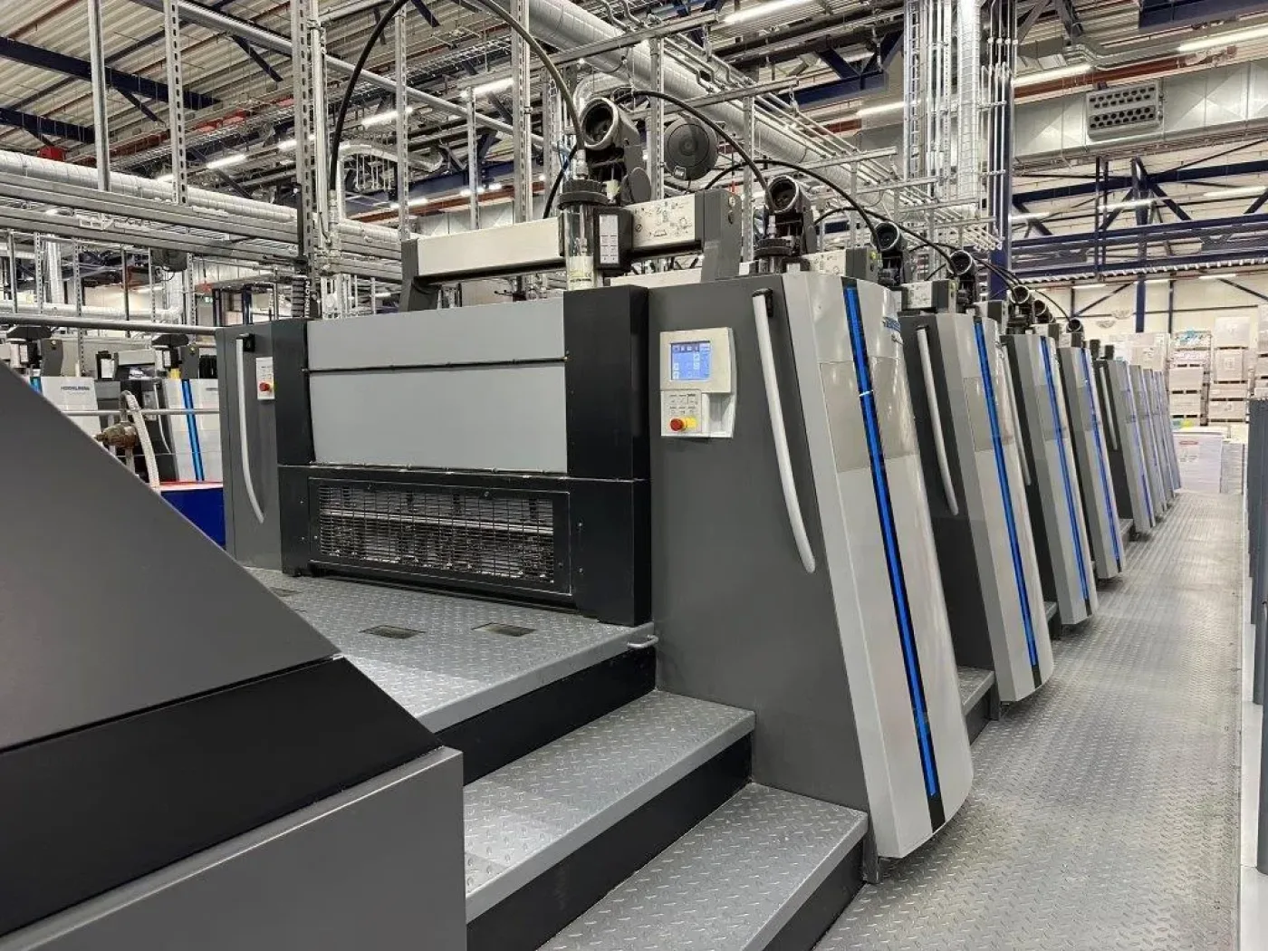 Heidelberg XL 106-8-P offset printing press - 1